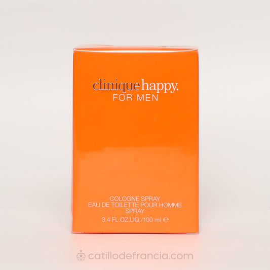 CLINIQUE HAPPY BY CLINIQUE EAU DE TOILETTE HOMBRE 100ML - Perfumería Castillo de Francia