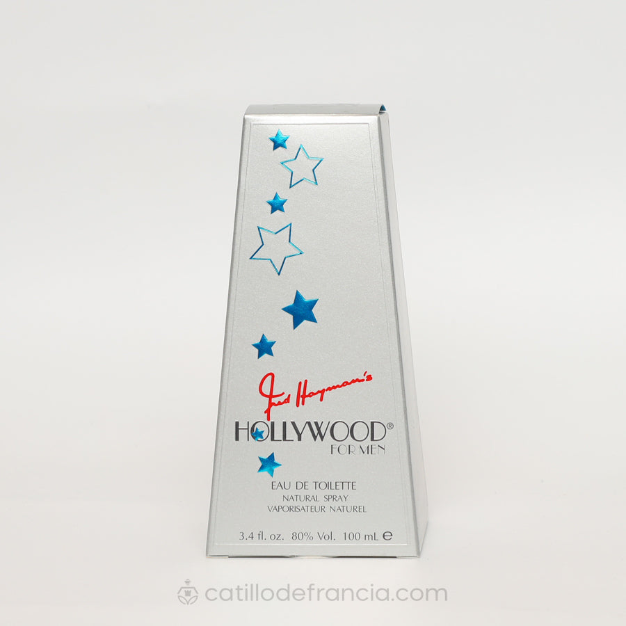 HOLLYWOOD FOR MEN BY FRED HAYMANS EAU DE TOILETTE HOMBRE 100ML - Perfumería Castillo de Francia