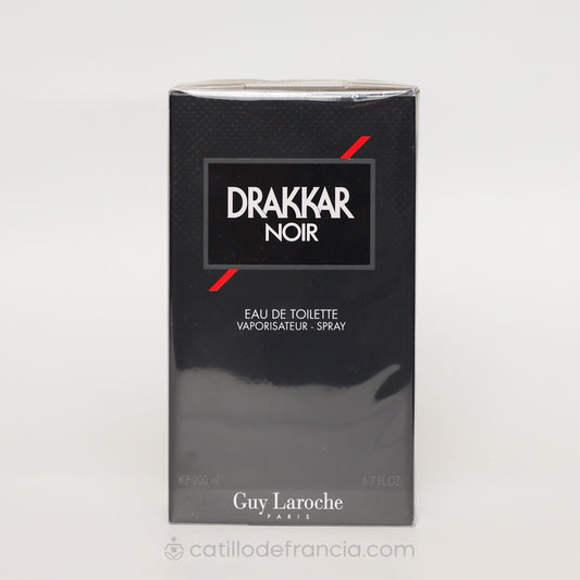 DRAKKAR NOIR BY GUY LAROCHE EAU DE TOILETTE HOMBRE 200ML - Perfumería Castillo de Francia