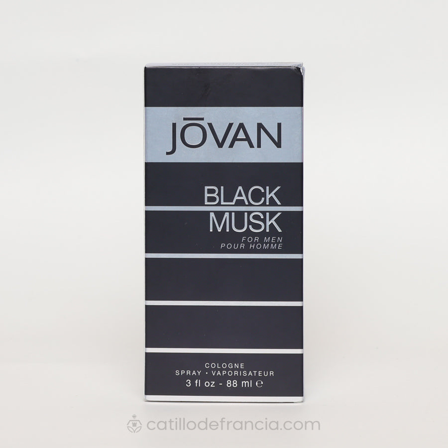 JOVAN BLACK MUSK BY COTY EAU DE COLOGNE HOMBRE 88ML - Perfumería Castillo de Francia