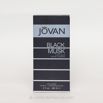 JOVAN BLACK MUSK BY COTY EAU DE COLOGNE HOMBRE 88ML - Perfumería Castillo de Francia