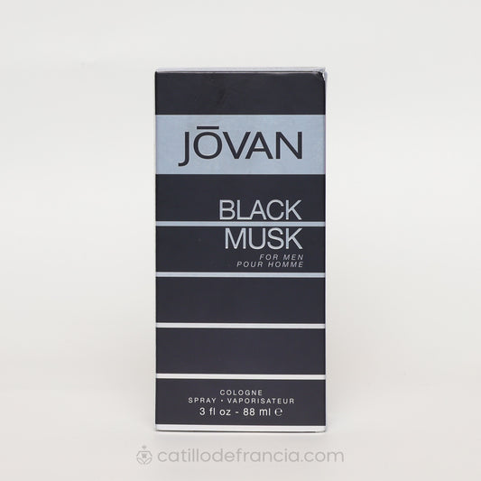 JOVAN BLACK MUSK BY COTY EAU DE COLOGNE HOMBRE 88ML - Perfumería Castillo de Francia