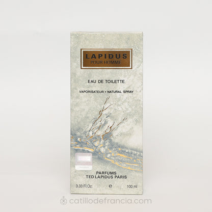 LAPIDUS POUR HOMME BY TED LAPIDUS EAU DE PARFUM HOMBRE 100ML - Perfumería Castillo de Francia