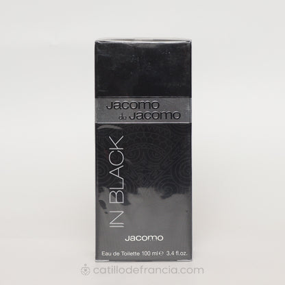 JACOMO DE JACOMO IN BLACK BY JACOMO EAU DE TOILETTE HOMBRE 100ML - Perfumería Castillo de Francia