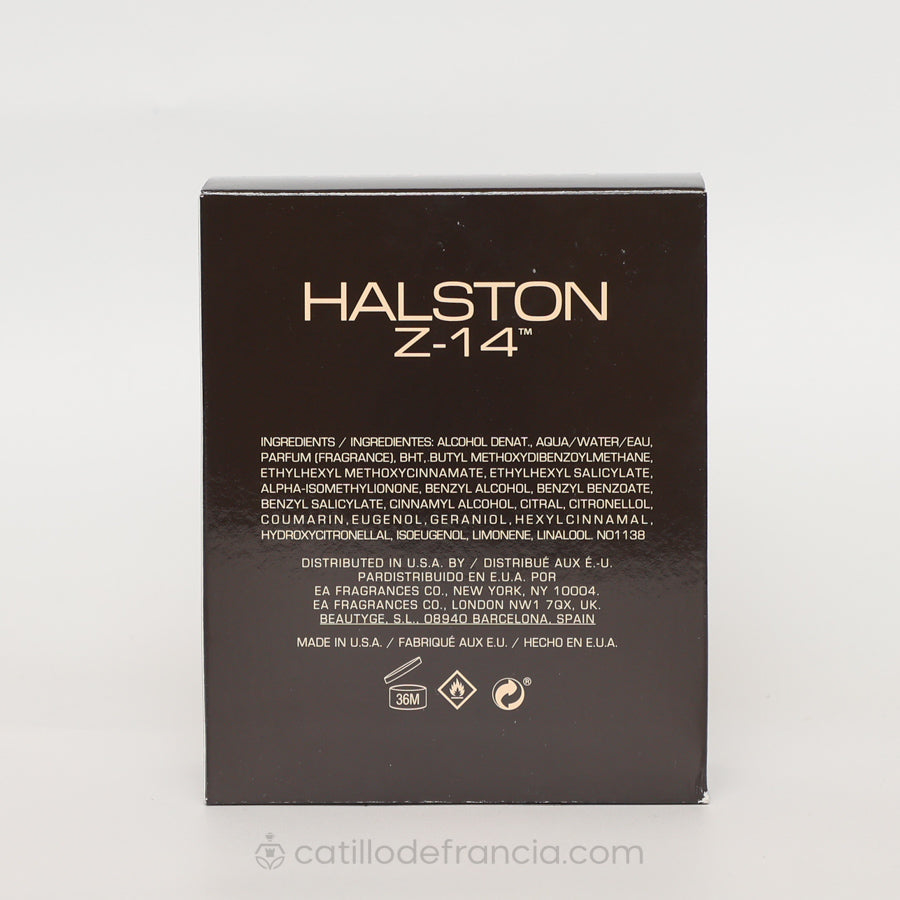HALSTON Z-14 BY HALSTON EAU DE COLONIA HOMBRE 236ML - Perfumería Castillo de Francia