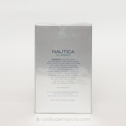 Nautica Classic Eau De Toilette Hombre 100ml