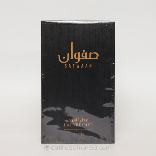 SAFWAAN L AUTRE OUD BY LATTAFA  EAU DE PARFUM UNISEX 100ML - Perfumería Castillo de Francia