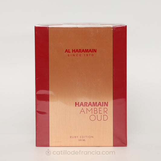 AL HARAMAIN AMBER OUD RUBI BY AL HARAMAIN EDP UNISEX 120ML - Perfumería Castillo de Francia