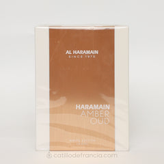 AMBER OUD WHITE EDITION BY AL HARAMAIN  EUP UNISEX 100ML