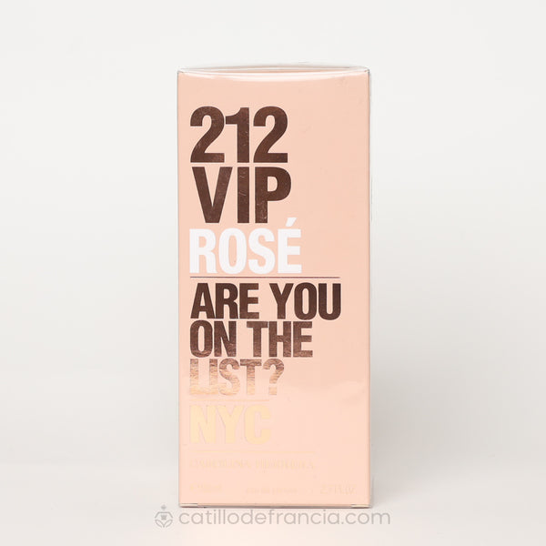 212 VIP ROSE BY CAROLINA HERRERA EAU DE PARFUM MUJER 80ML