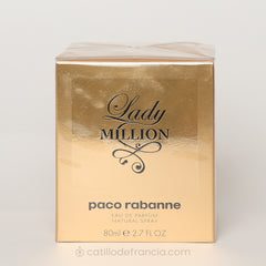 LADY MILLION BY PACO RABANNE EAU DE PARFUM MUJER 80ML - Perfumería Castillo de Francia