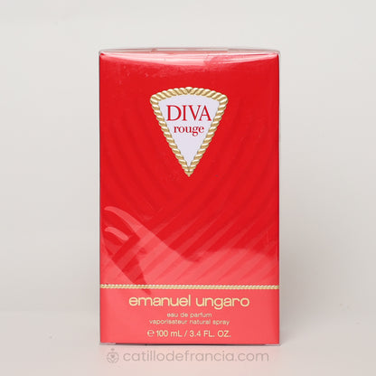 DIVA ROUGE BY EMANUEL UNGARO EAU DE PARFUM MUJER 100ML - Perfumería Castillo de Francia