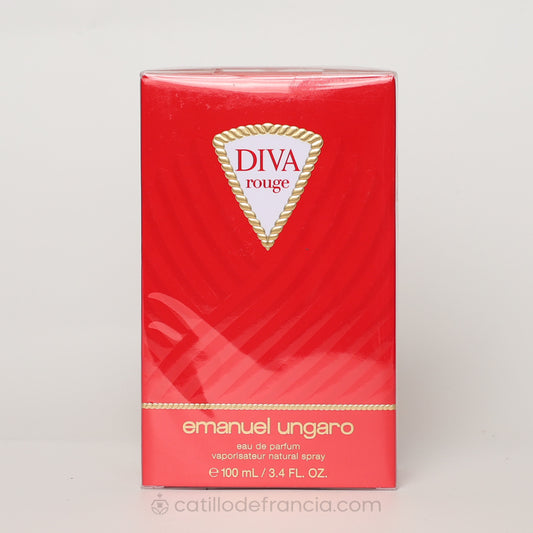 DIVA ROUGE BY EMANUEL UNGARO EAU DE PARFUM MUJER 100ML - Perfumería Castillo de Francia