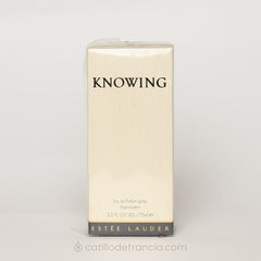 KNOWING BY ESTEE LAUDER EAU DE PARFUM MUJER 75ML - Perfumería Castillo de Francia