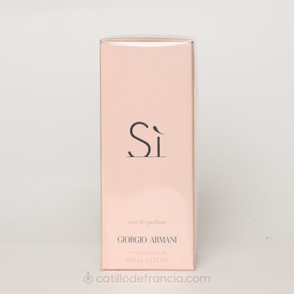 SI BY GIORGIO ARMANI EAU DE PARFUM MUJER 100ML - Perfumería Castillo de Francia