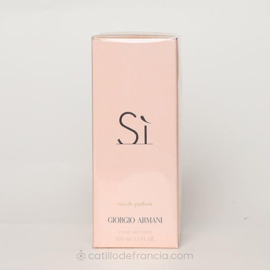 SI BY GIORGIO ARMANI EAU DE PARFUM MUJER 100ML - Perfumería Castillo de Francia
