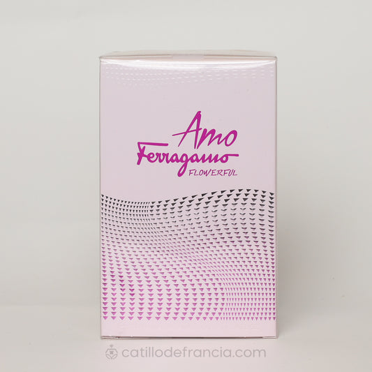 AMO FERRAGAMO FLOWERFUL BY SALVATORE FERRAGAMO EUT MUJER 100ML - Perfumería Castillo de Francia