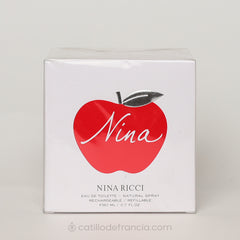 NINA BY NINA RICCI EAU DE TOILETTE MUJER 80ML - Perfumería Castillo de Francia