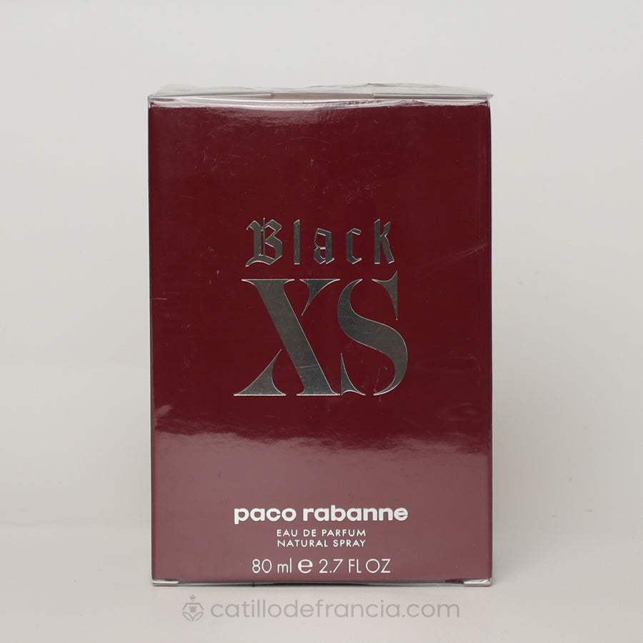 BLACK XS BY PACO RABANNE EAU-DE-PARFUM-MUJER 80ML - Perfumería Castillo de Francia