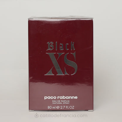 BLACK XS BY PACO RABANNE EAU-DE-PARFUM-MUJER 80ML - Perfumería Castillo de Francia
