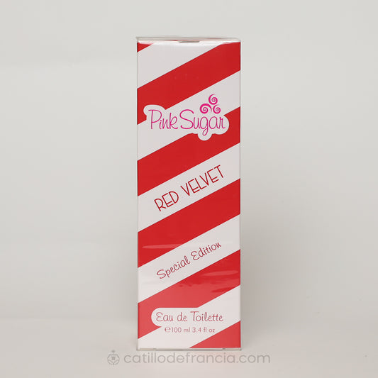 PINK SUGAR RED VELVET BY AQUOLINA EAU DE TOILETTE MUJER 100ML - Perfumería Castillo de Francia