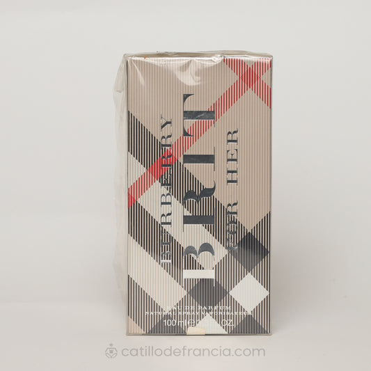 BURBERRY BRIT FOR HER BY BURBERRY EAU DE PARFUM MUJER 100ML - Perfumería Castillo de Francia