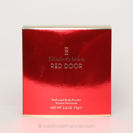 TALQUERA RED DOOR BY ELIZABETH ARDEN  MUJER 75G - Perfumería Castillo de Francia
