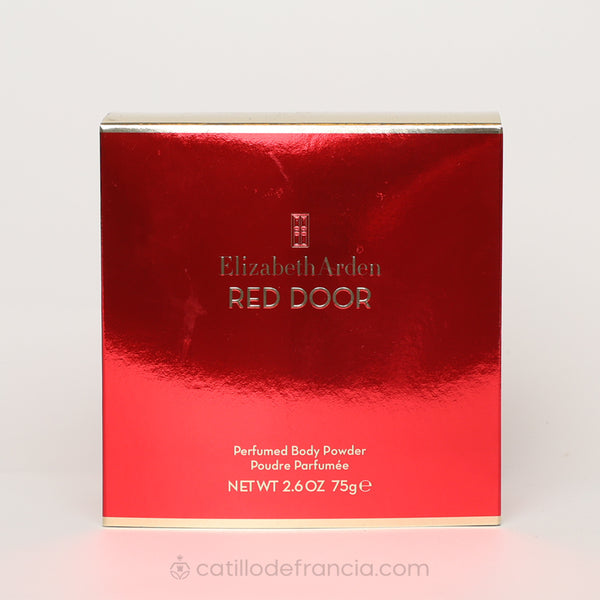 TALQUERA RED DOOR BY ELIZABETH ARDEN  MUJER 75G - Perfumería Castillo de Francia