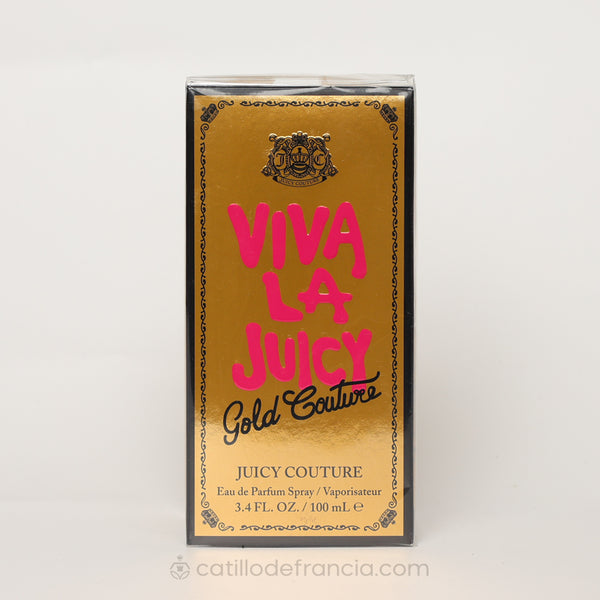 VIVA LA JUICY GOLD BY JUICY COUTURE  EAU PARFUM MUJER 100ML - Perfumería Castillo de Francia