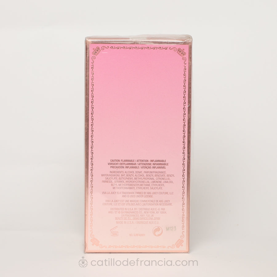 VIVA LA JUICY ROSE BY JUICY COUTURE EAU PARFUM MUJER 100ML - Perfumería Castillo de Francia