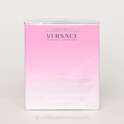 BRIGHT CRISTAL BY VERSACE EAU DE TOILETTE MUJER 90ML - Perfumería Castillo de Francia