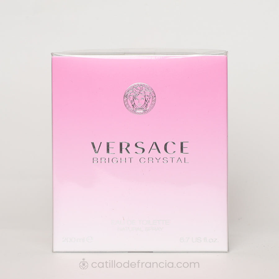BRIGHT CRISTAL BY VERSACE EAU DE TOILETTE MUJER 200ML - Perfumería Castillo de Francia