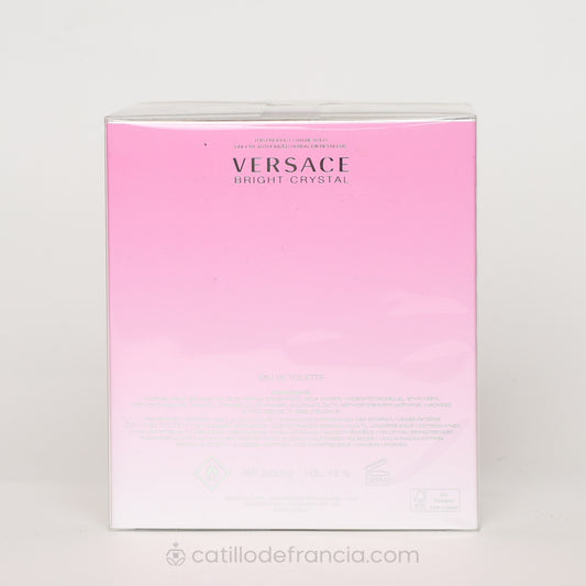 BRIGHT CRISTAL BY VERSACE EAU DE TOILETTE MUJER 200ML - Perfumería Castillo de Francia