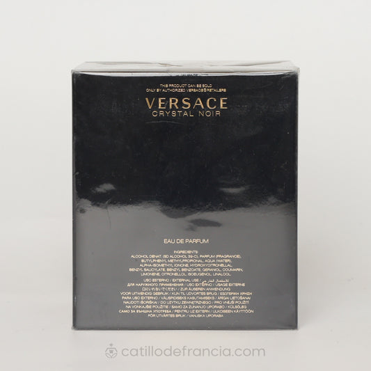 CRYSTAL NOIR BY VERSACE EAU DE PARFUM MUJER  90ML - Perfumería Castillo de Francia