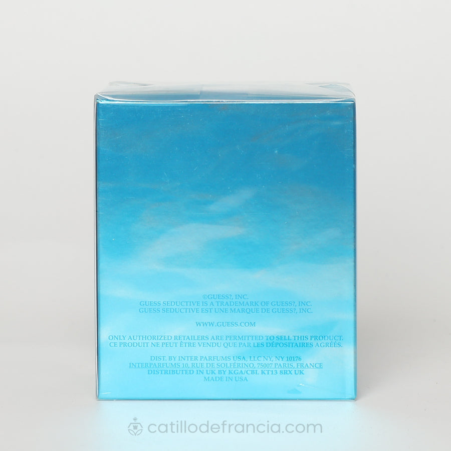 GUESS SEDUCTIVE BLUE BY GUESS EAU DE TOILETTE MUJER 75ML - Perfumería Castillo de Francia
