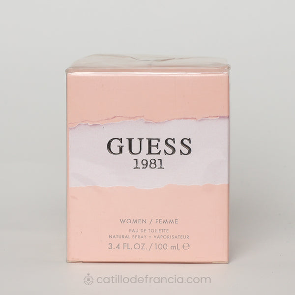 GUESS 1981 BY GUESS EAU DE TOILETTE MUJER 100ML