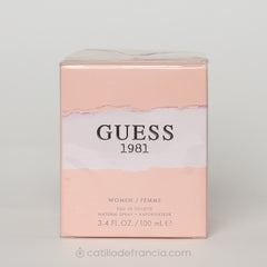 GUESS 1981 BY GUESS EAU DE TOILETTE MUJER 100ML - Perfumería Castillo de Francia