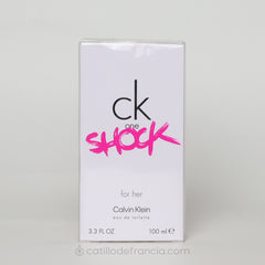 CK ONE SHOCK BY CALVIN KLEIN  EAU DE TOILETTE MUJER 100ML