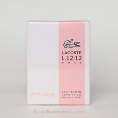 LACOSTE L.12.12 ROSE BY LACOSTE MUJER EAU DE FRAICHE 100ML