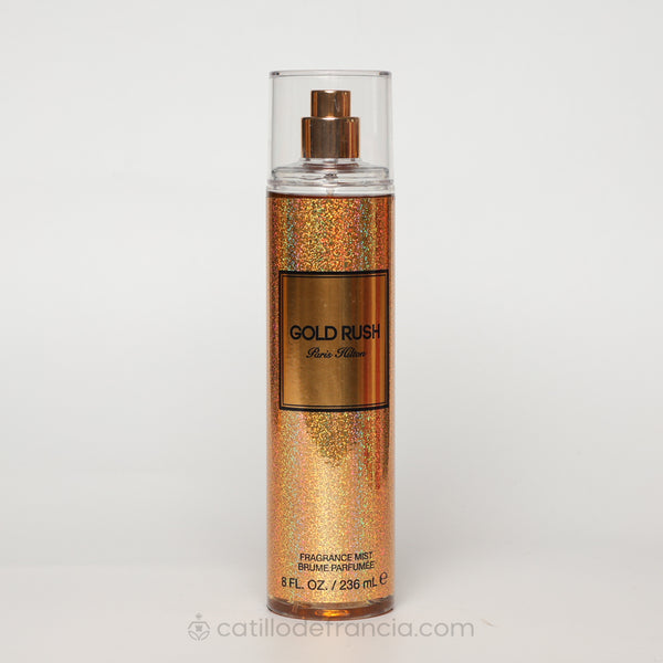 BODY MIST GOLD RUSH BY PARIS HILTON MUJER 236ML