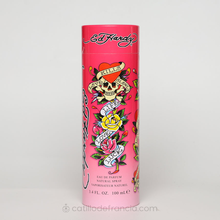 ED HARDY TRADICIONAL EUP MUJER 100ML - Perfumería Castillo de Francia