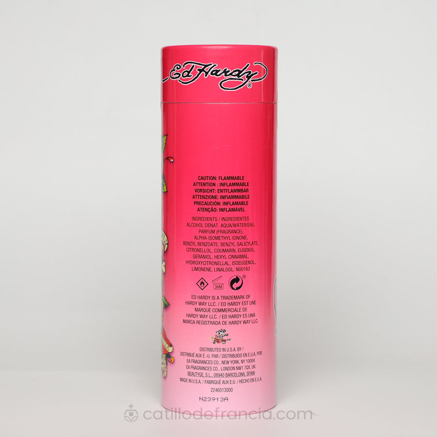 ED HARDY TRADICIONAL EUP MUJER 100ML - Perfumería Castillo de Francia