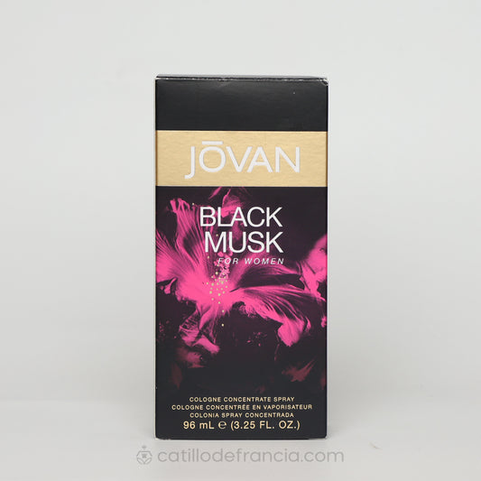 Jovan Black Musk By Coty Eau De Colonia Mujer 96ml