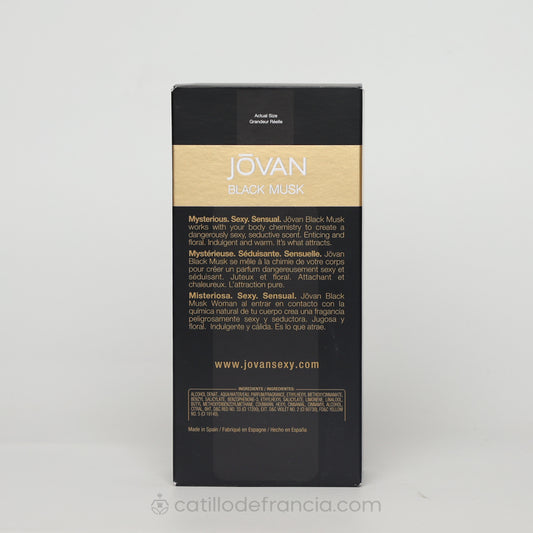 Jovan Black Musk By Coty Eau De Colonia Mujer 96ml