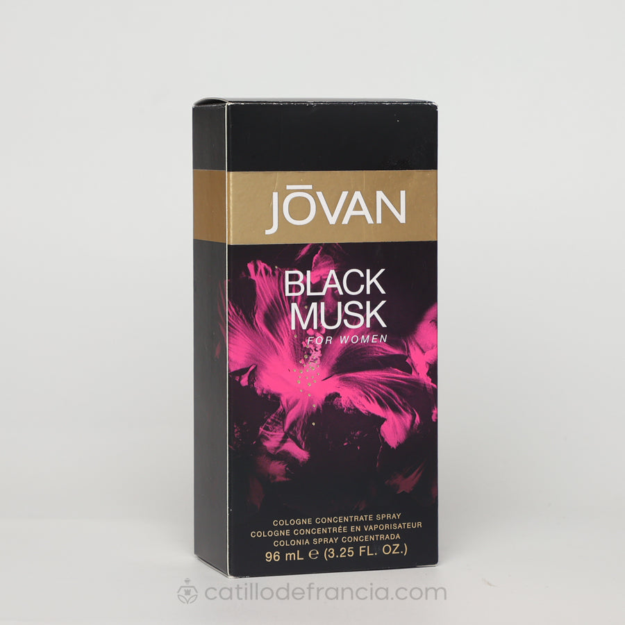 Jovan Black Musk By Coty Eau De Colonia Mujer 96ml