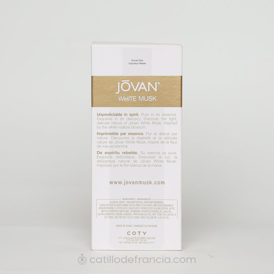 JOVAN WHITE MUSK BY COTY EAU DE COLONIA MUJER 96ML - Perfumería Castillo de Francia