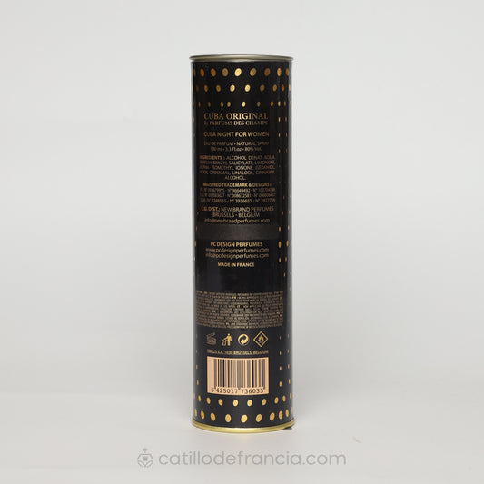 CUBA NIGHT BY PARFUM DE CHARMS EAU DE PARFUM MUJER 100ML - Perfumería Castillo de Francia