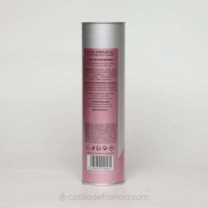 CUBA VIP BY PARFUM DE CHARMS EAU DE PARFUM MUJER 100ML - Perfumería Castillo de Francia