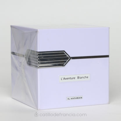 L AVENTURE BLANCHE BY AL HARAMAIN EAU DE PARFUM UNISEX 100ML - Perfumería Castillo de Francia