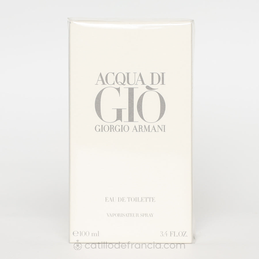 ACQUA DI GIO BY GIORGIO ARMANI EUT HOMBRE 100ML - Perfumería Castillo de Francia
